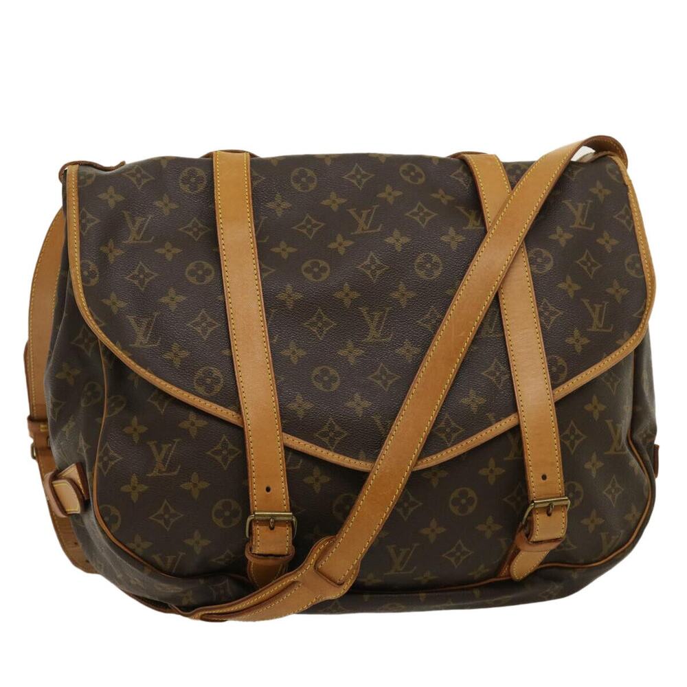 ⭐🔥AUTHENTIC🔥⭐ Louis Vuitton Monogram Saumur 43 - Picture 2 of 13